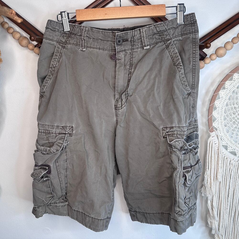 Unionbay Gray Cargo Long Shorts